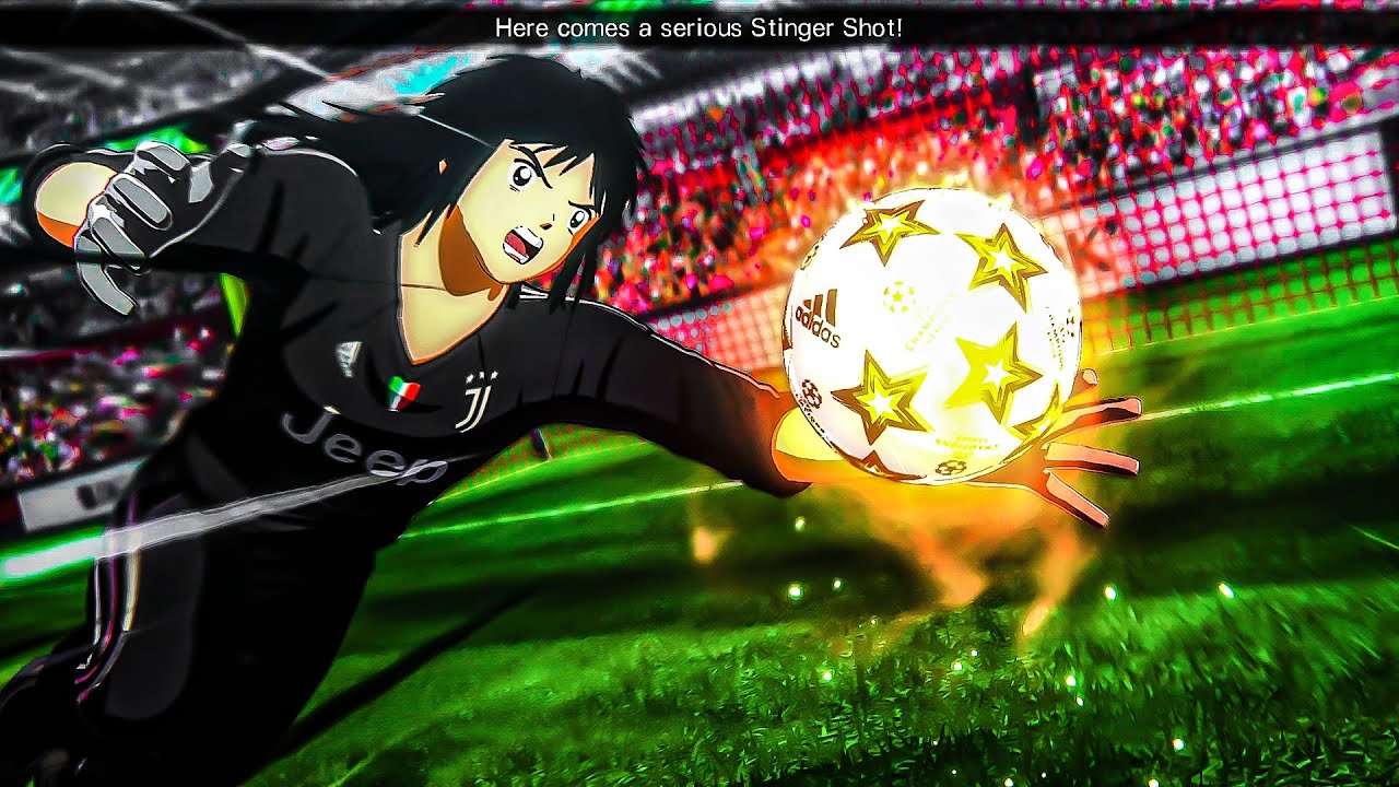 Juventus vs PSG in Captain Tsubasa