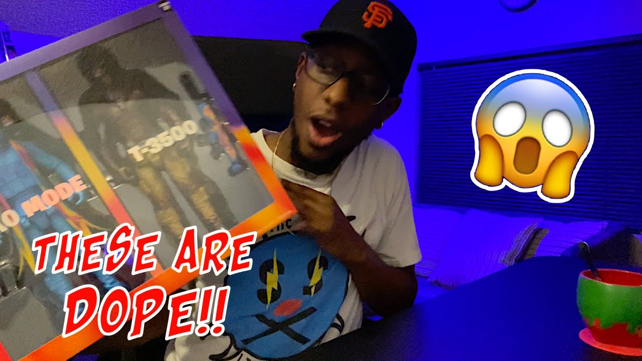 Travis Scott Fortnite Action Figures Unboxing!