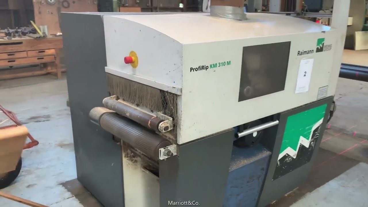 Lot 2 - A 2002 Weinig Raimann ProfiRip KM 310 M multi-rip saw no. 27406