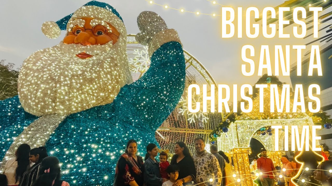 JIO WORLD DRIVE | BIG SANTA | BEST CHRISTMAS 🎅 VISIT | Christmas 2024 | Family FUN 🤩 #jioworlddrive