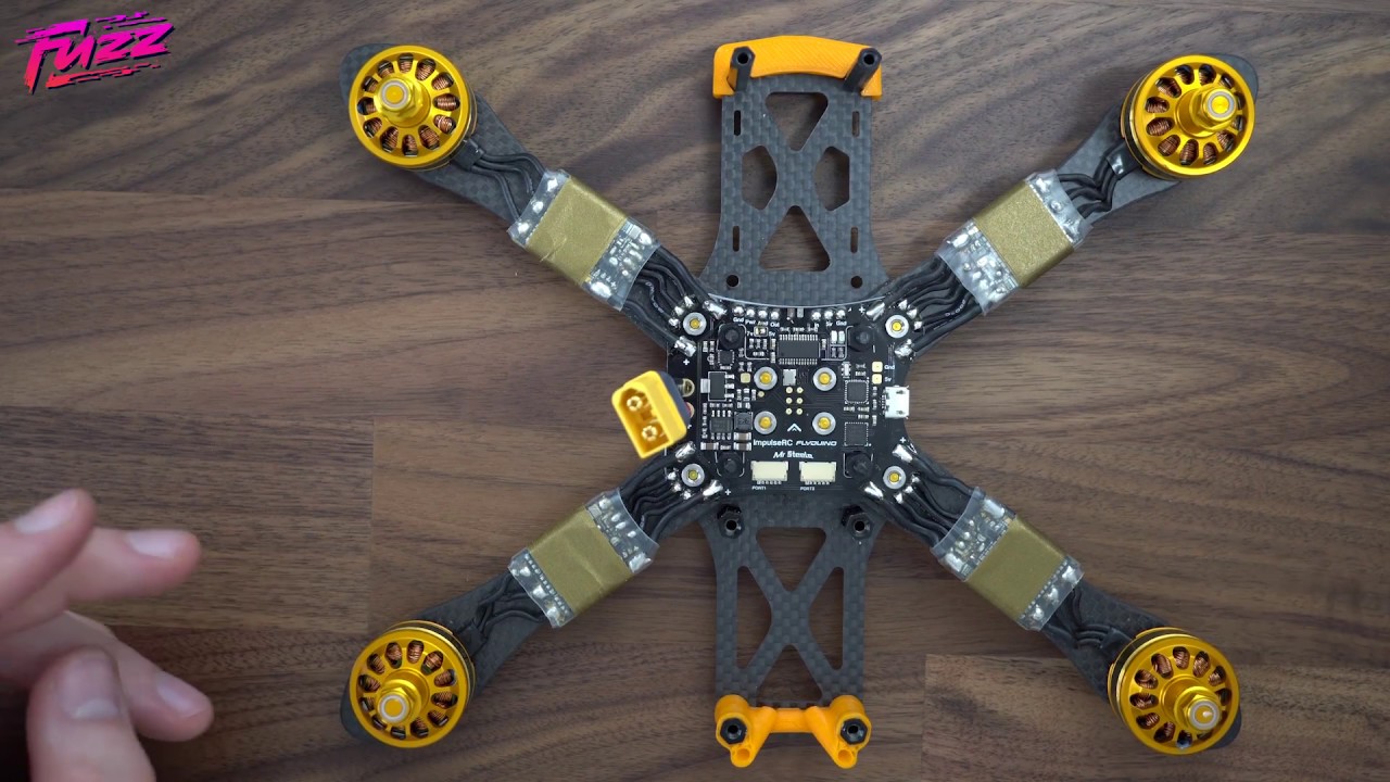 Gold Custom Drop-Deck ImpulseRC Alien 5