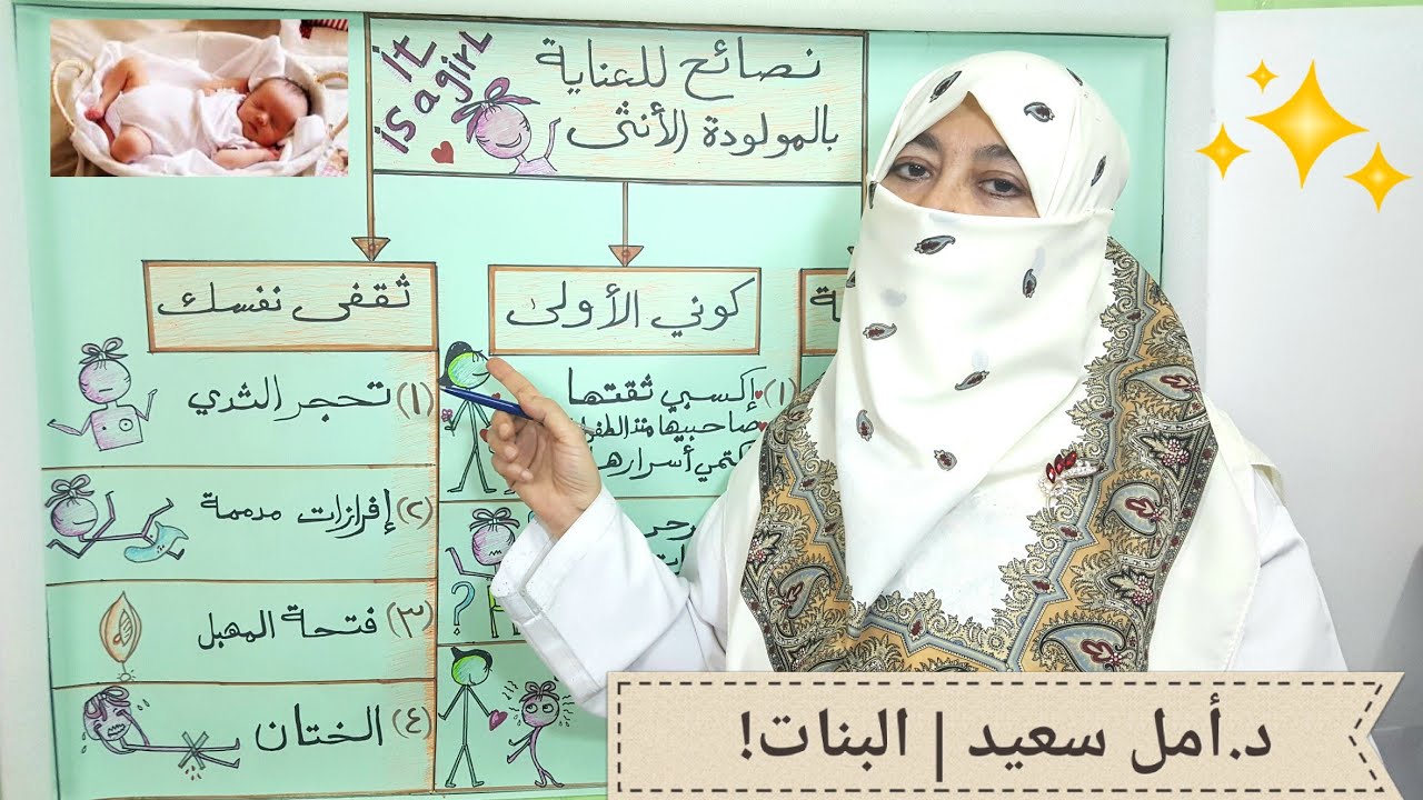 المولودة بنت | ماذا افعل