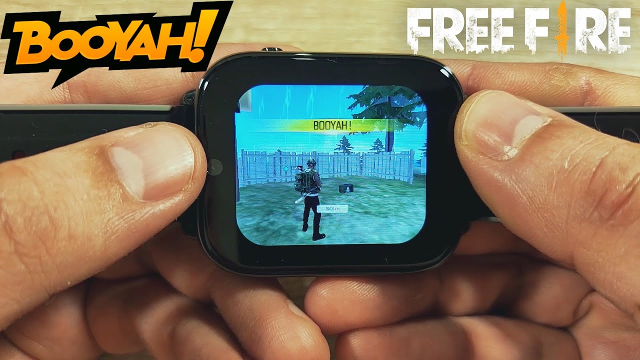 Garena Free Fire On Rogbid King Smartwatch Android 9.1 2GB+16GB Dual Chip 1.75 Inch Ceramic case 4G⌚