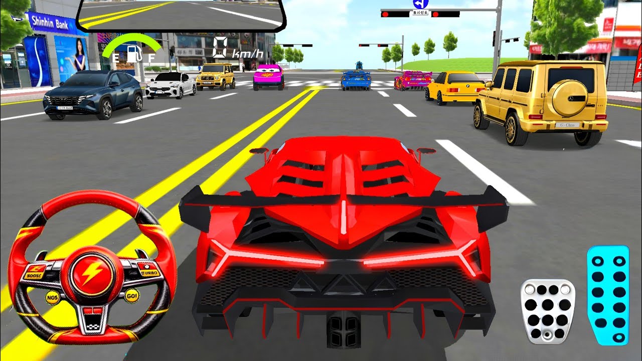 Lamborghini City Car Drink -3D Driving Class -Android Gameplay