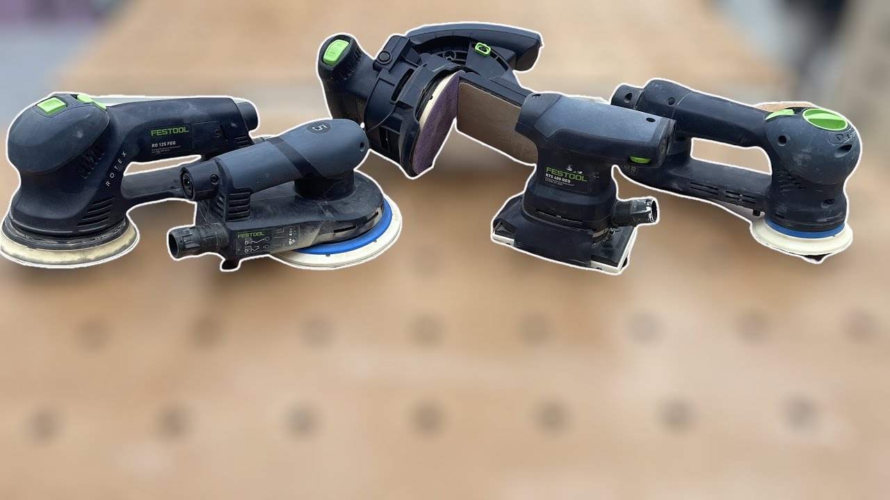 Сравнение шлифовальных машин Festool