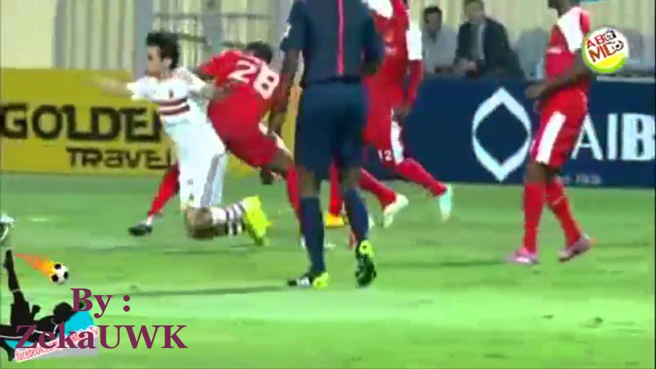 مهارة و سفالة ايمن حفني و مصطفي فتحي