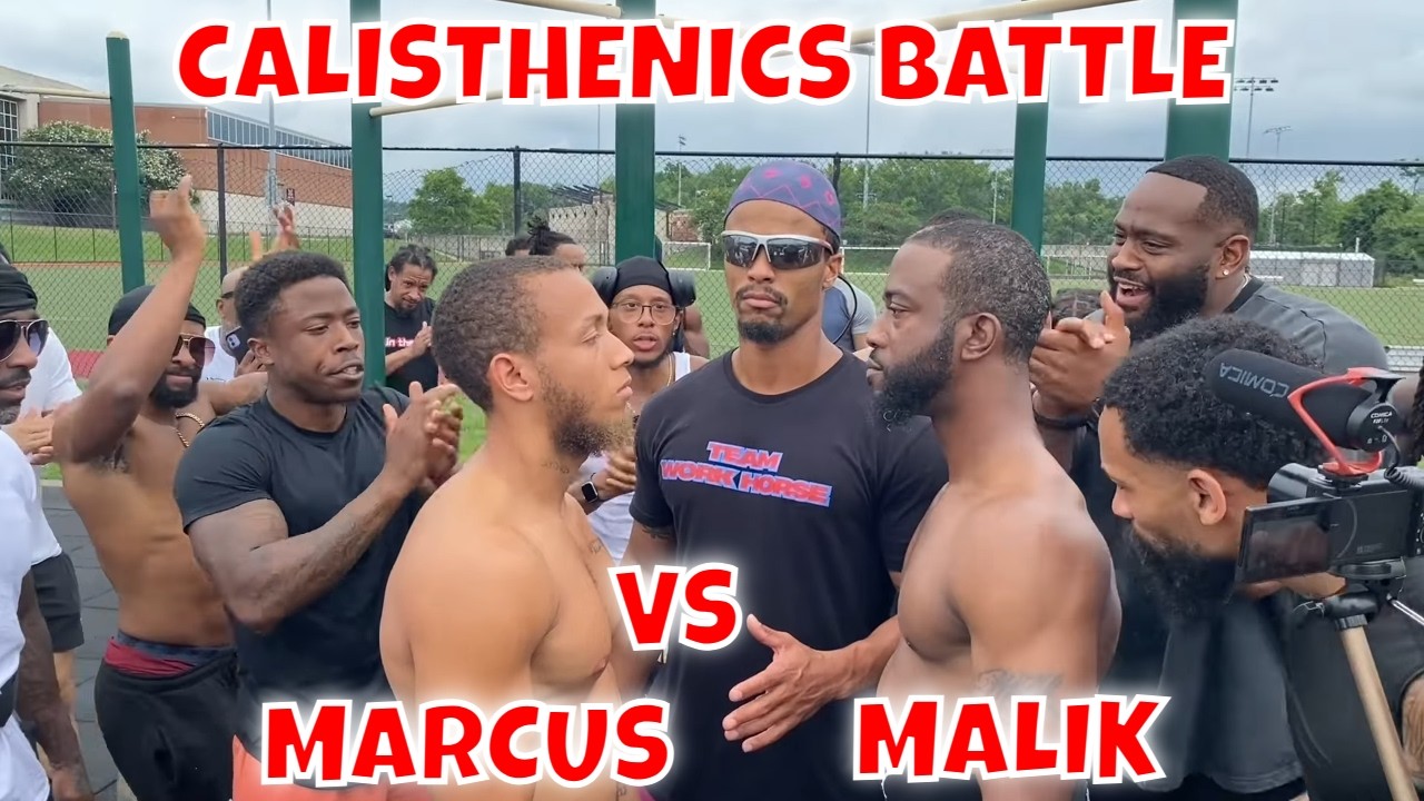 Intense Calisthenics Battle - @urbanwarriorfitness1672 vs Marcus | That's Good Money