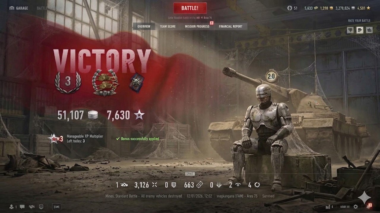 Ares 75 • 3.1K DMG • Full Gameplay
