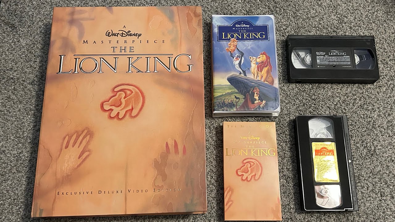 A Disney Deluxe VHS Set I Just Watched Last Night (2/16/26)
