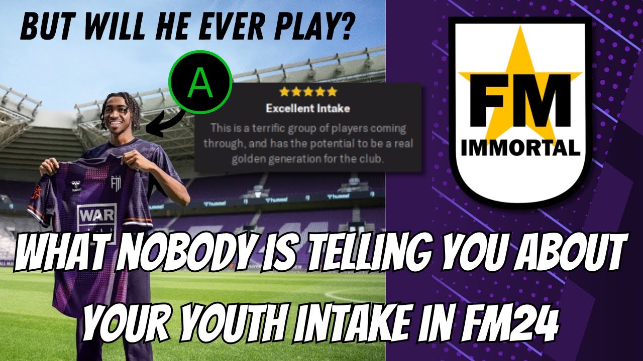 3 things to consider before signing on a youngster in Football Manager 2024 - FM Tips 