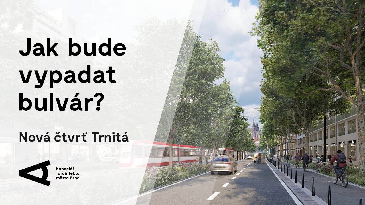 Jak bude vypadat bulvár? | Nová čtvrť Trnitá