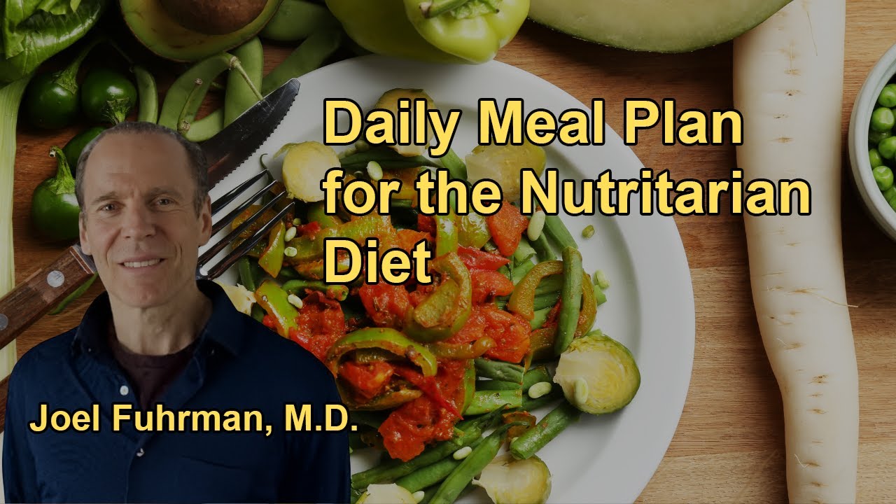 Daily Meal Plan for the Nutritarian Diet
