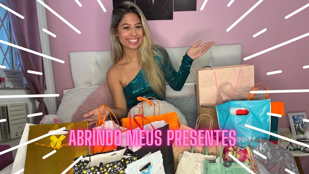 Abrindo meus presentes de 17 anos #17daperfeita