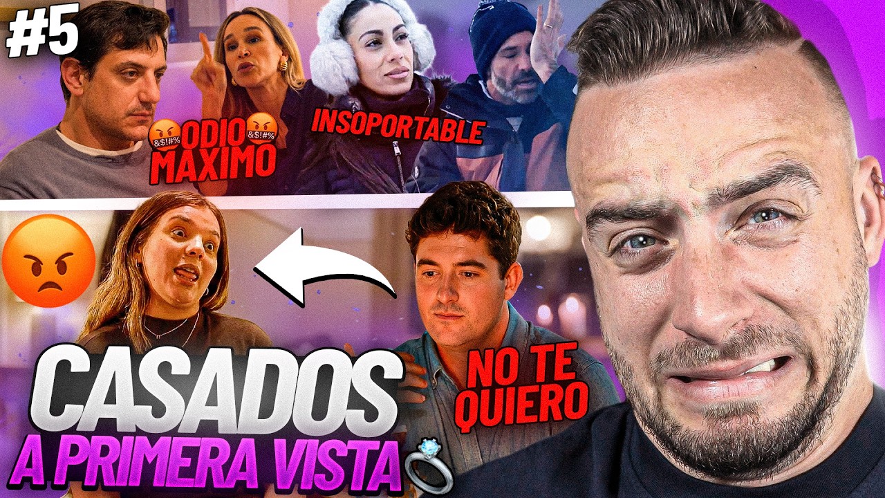CONVIVENCIA NEFASTA, LUNA de MIEL AGRESIVA y BOMBAS FALTANDO el RESPETO - CASADOS a 1ra VISTA👰🏼💍