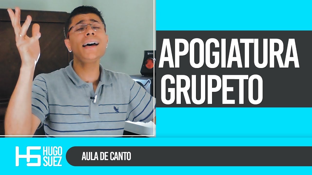 🔴 APOGIATURA GRUPETO Aplicada  ao Canto [Ornamentos]
