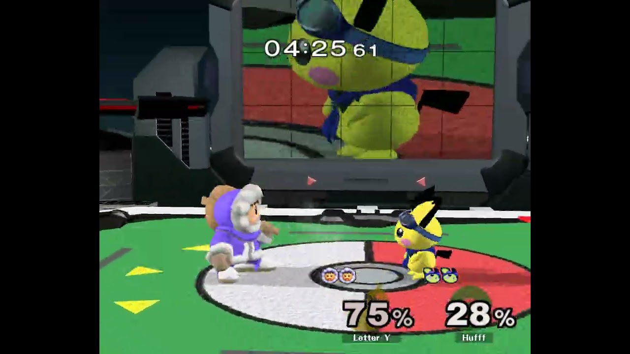 Big Dawg — WR1 — Letter Y ⟮GW, ICs⟯ vs Hufff ⟮Pichu, Fox⟯