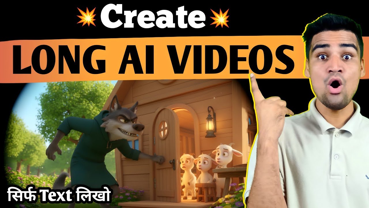 How to Create Long Cartoon Animation Story Videos🔥