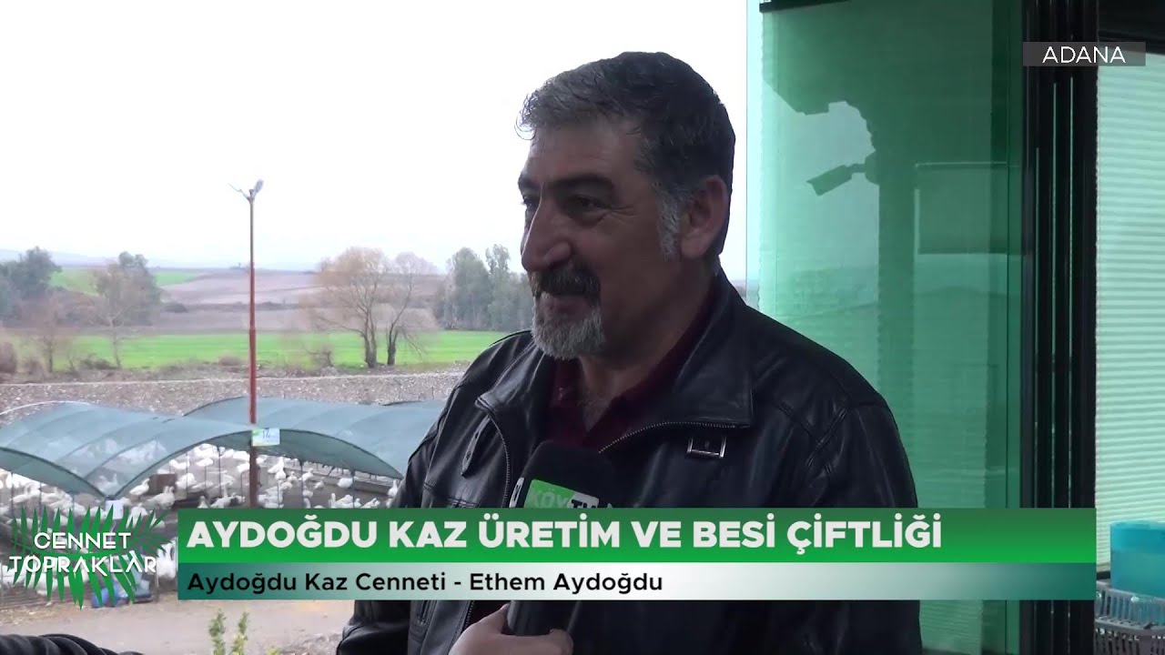 ADANA Aydoğdu Kaz Üretim ve Besi Çiftliği Ethem AYDOĞDU ! Cennet Topraklar
