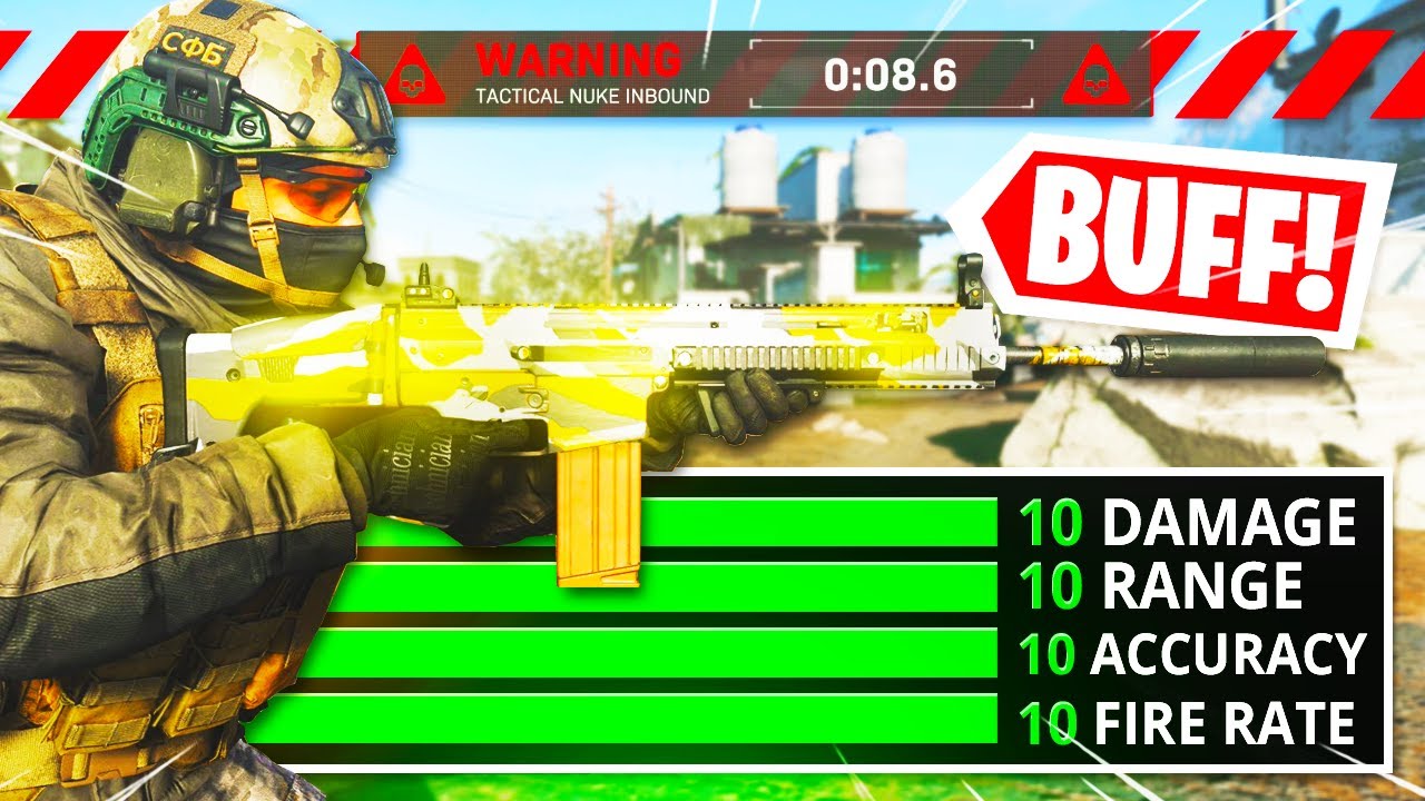 the NEW SCAR BUFF.. literally OVERPOWERED! (BEST SCAR CLASS SETUP!) - Modern Warfare