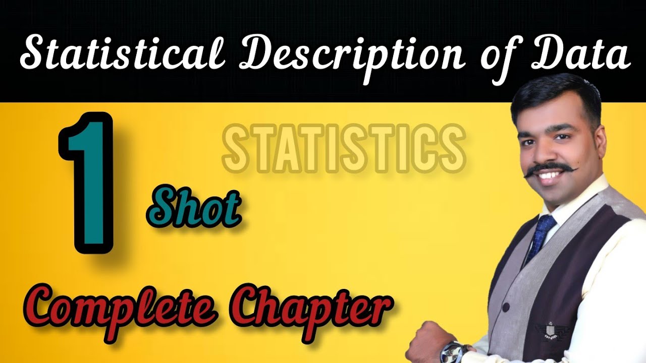 Statistical Description of Data | Classification and Tabulation of Data | CA GAURAV CHOPRA