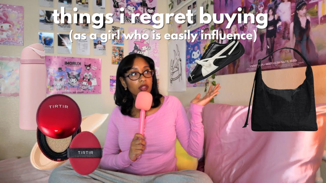 things i regret buying (as a girl who is easily influenced)