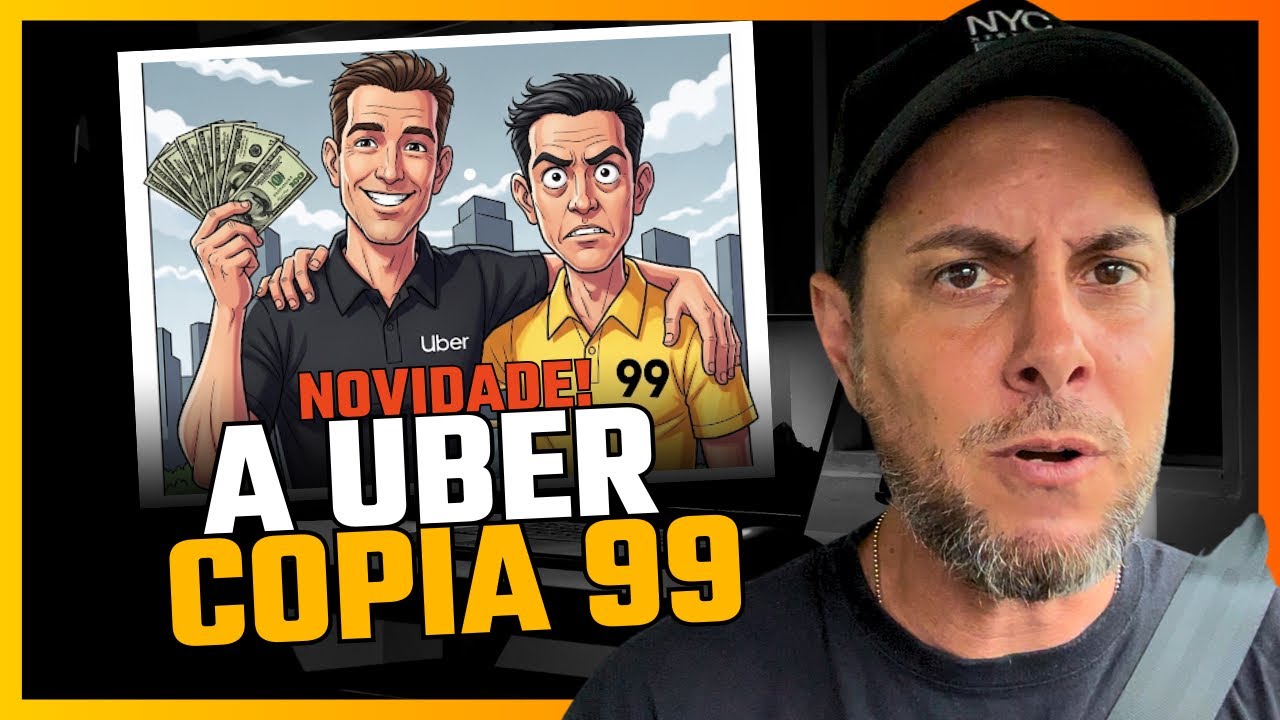 😱 Uber Copia a 99 e Lan&ccedil;a Fun&ccedil;&atilde;o que Pode Te Fazer Ganhar Mais! 