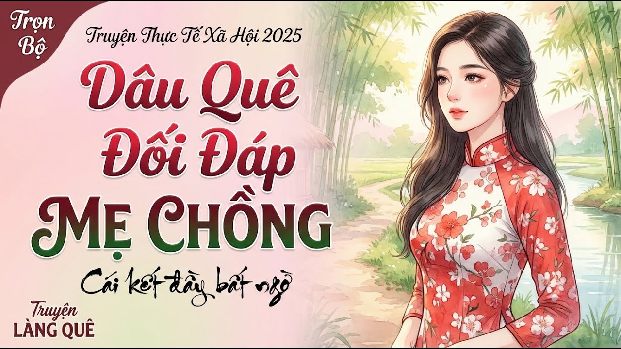 Truyện hay ai cũng khen： DÂU QUÊ ĐỐI ĐÁP MẸ CHỒNG - Kể chuyện đêm khuya ngủ ngon