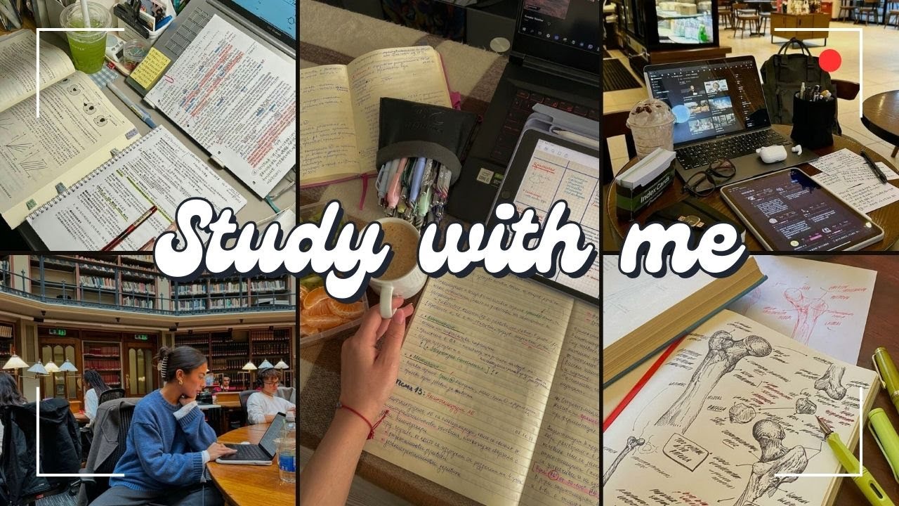 This 2h Winter Study With Me Will Boost Your Focus ❄️ I pomodoro, lo-fi music, productive sessions