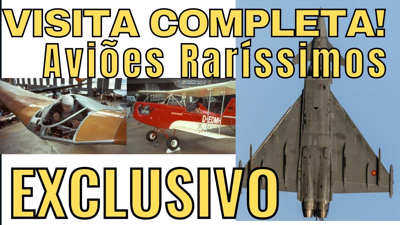 Melhor museu de aviação da Alemanha - Flugwerft Schleissheim - MUITO avião legal!
