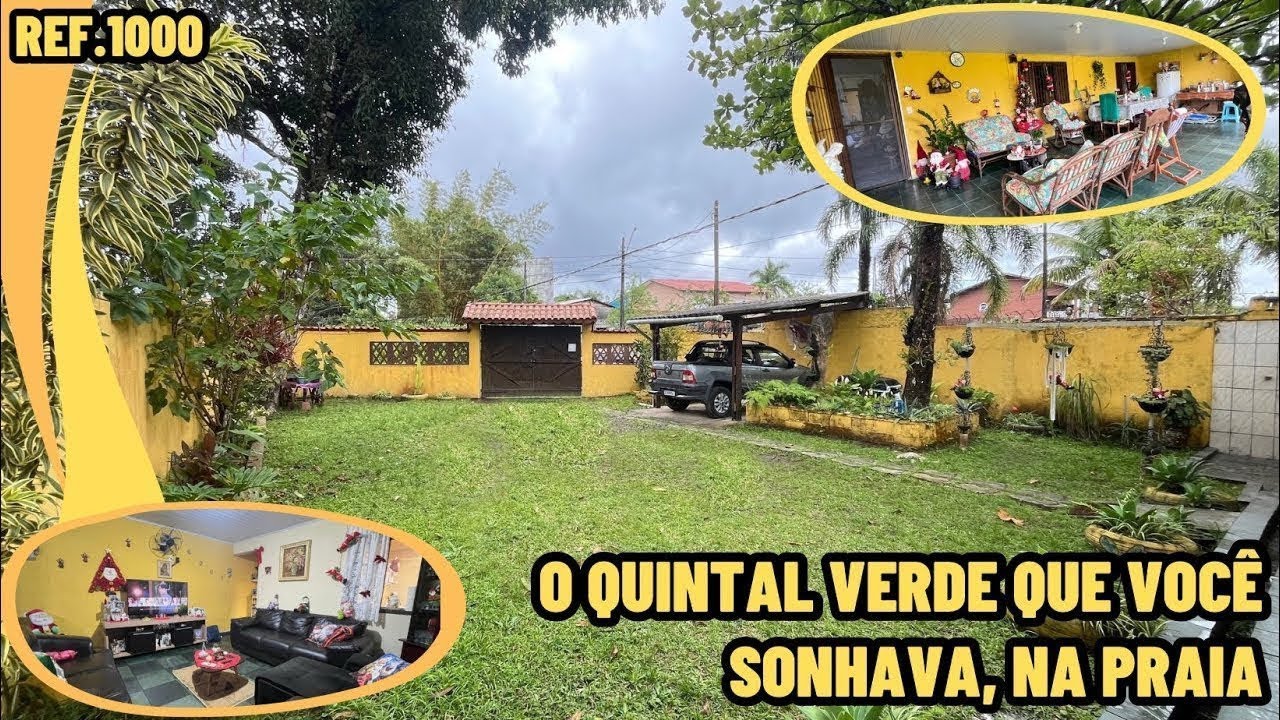REF.1000 Casa para quem procura interior na praia Assista o vídeo e confira