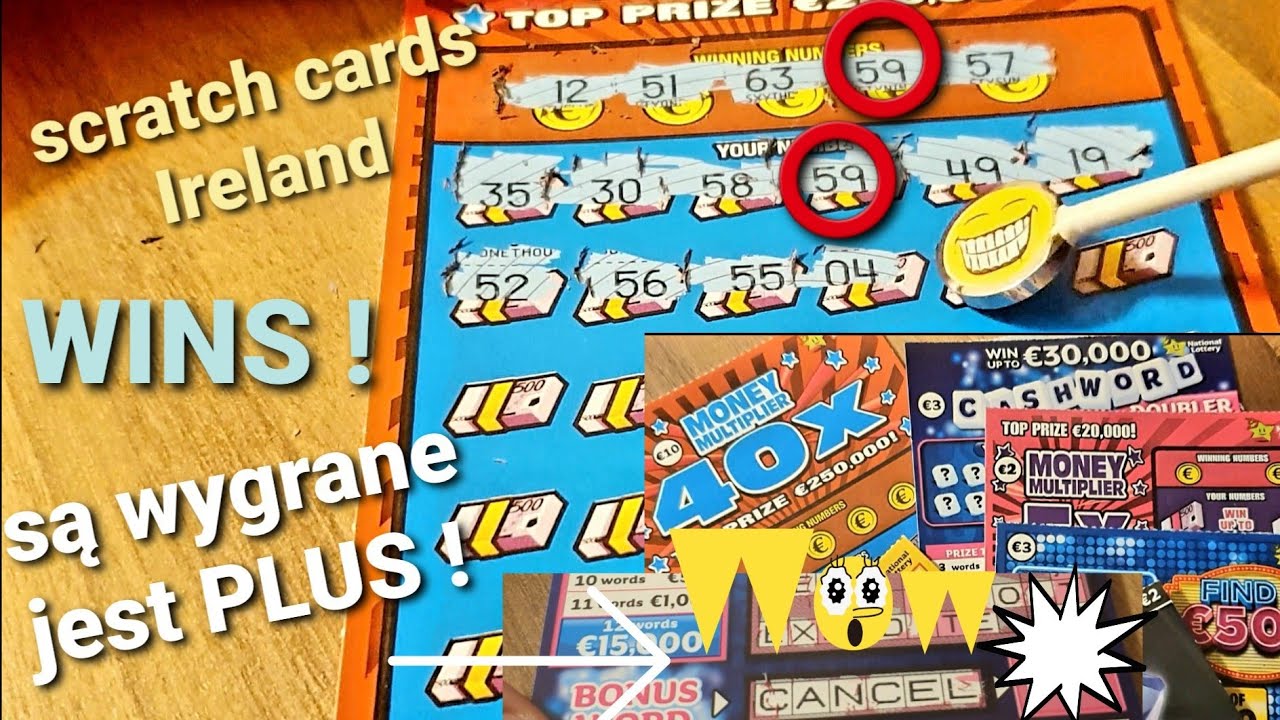 Sesja z plusem! | Krzyż&oacute;wka nie zawodzi | Zdrapki irlandzkie |  SCRATCH CARDS IRELAND