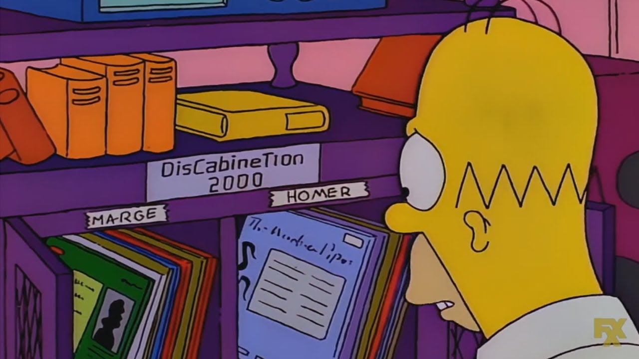 Pimpinela en los Simpsons (1997) - HD