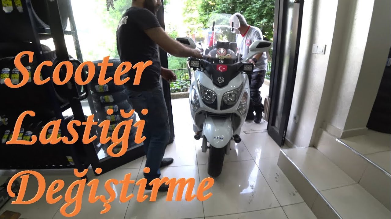 Scooter Lastiği Nasıl Değiştirilir? [4k]