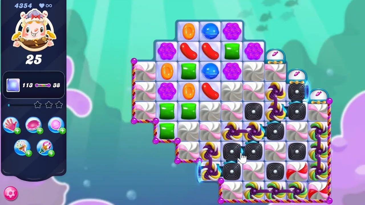 Candy Crush Saga LEVEL 4354 NO BOOSTERS (new version)🔄✅