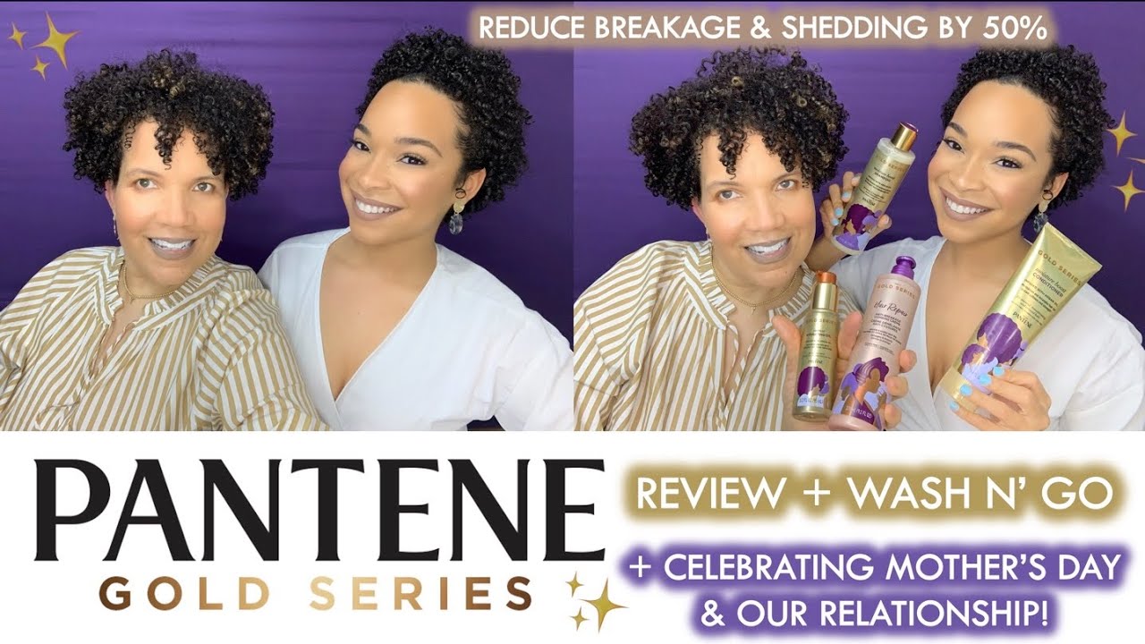 Wash N' Go ft. Pantene Gold Series | Reduce Breakage & Shedding!