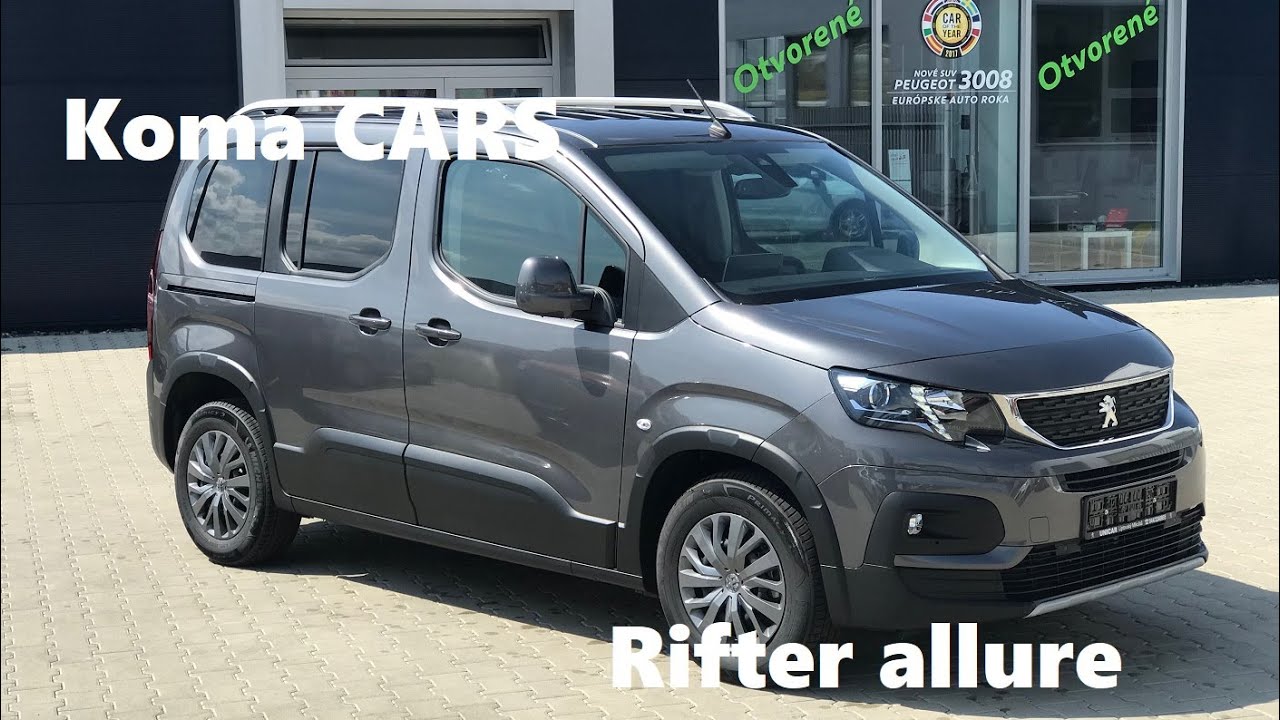 Peugeot Rifter ALLURE 1.5 BlueHDi 100k (2018, 2019)