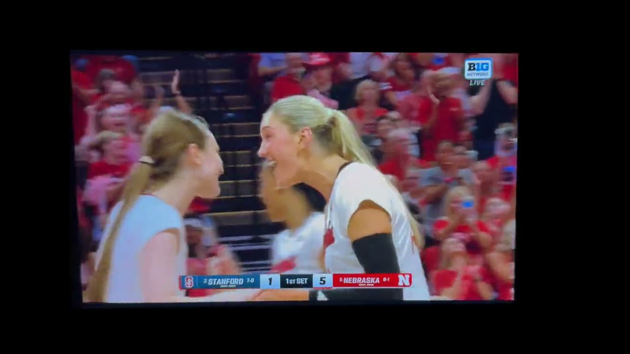 WVB Stanford at Nebraska Sep 18 2024