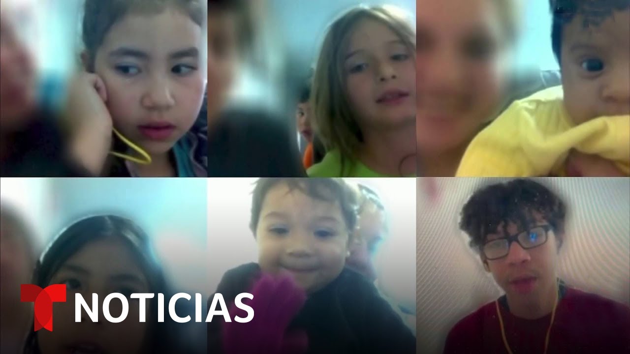 Ocho niños narran la angustia de ser encerrados con sus padres en un centro de detención en Texas