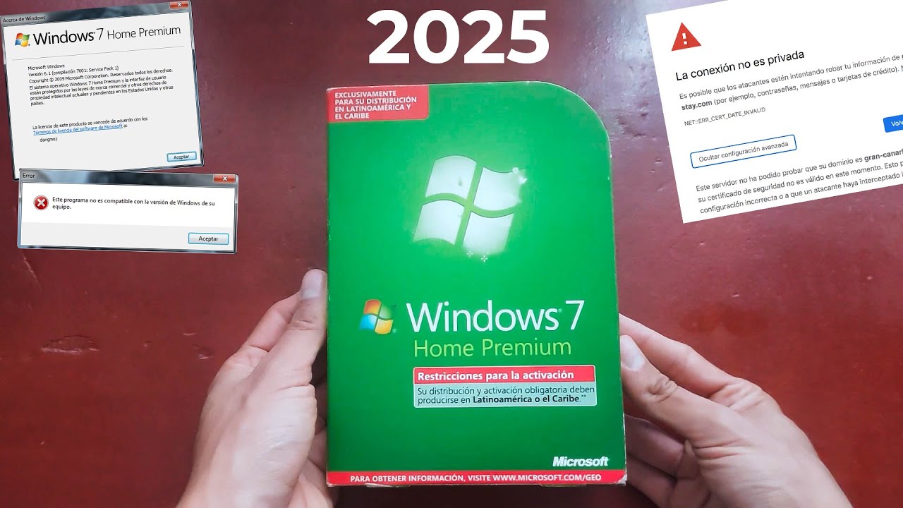 📦 Tengo Windows 7 Original y lo instalo en 2025