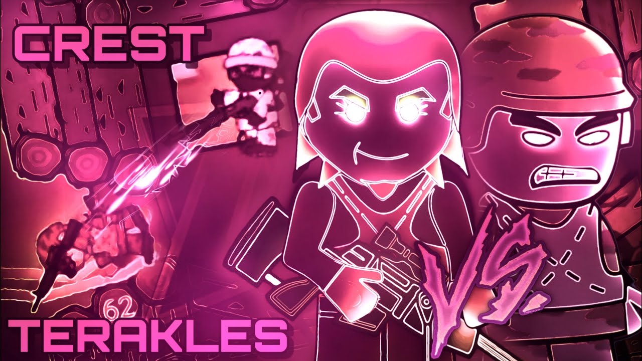 Mini militia-Crest vs Terakles(LEGENDARY)🥵Must watch