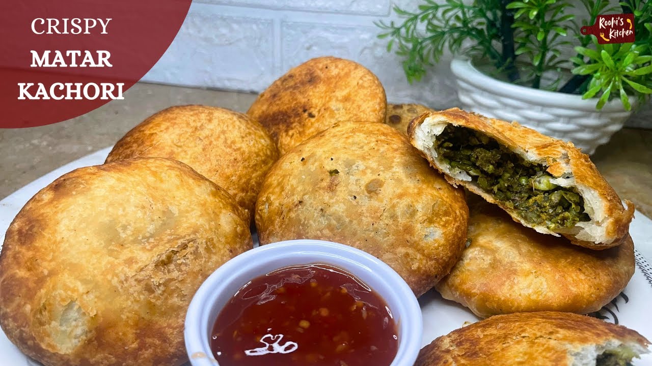 Crispy Matar Kachori Recipe | Street-Style Kachori at Home #kachorirecipe #matarkachorirecipe