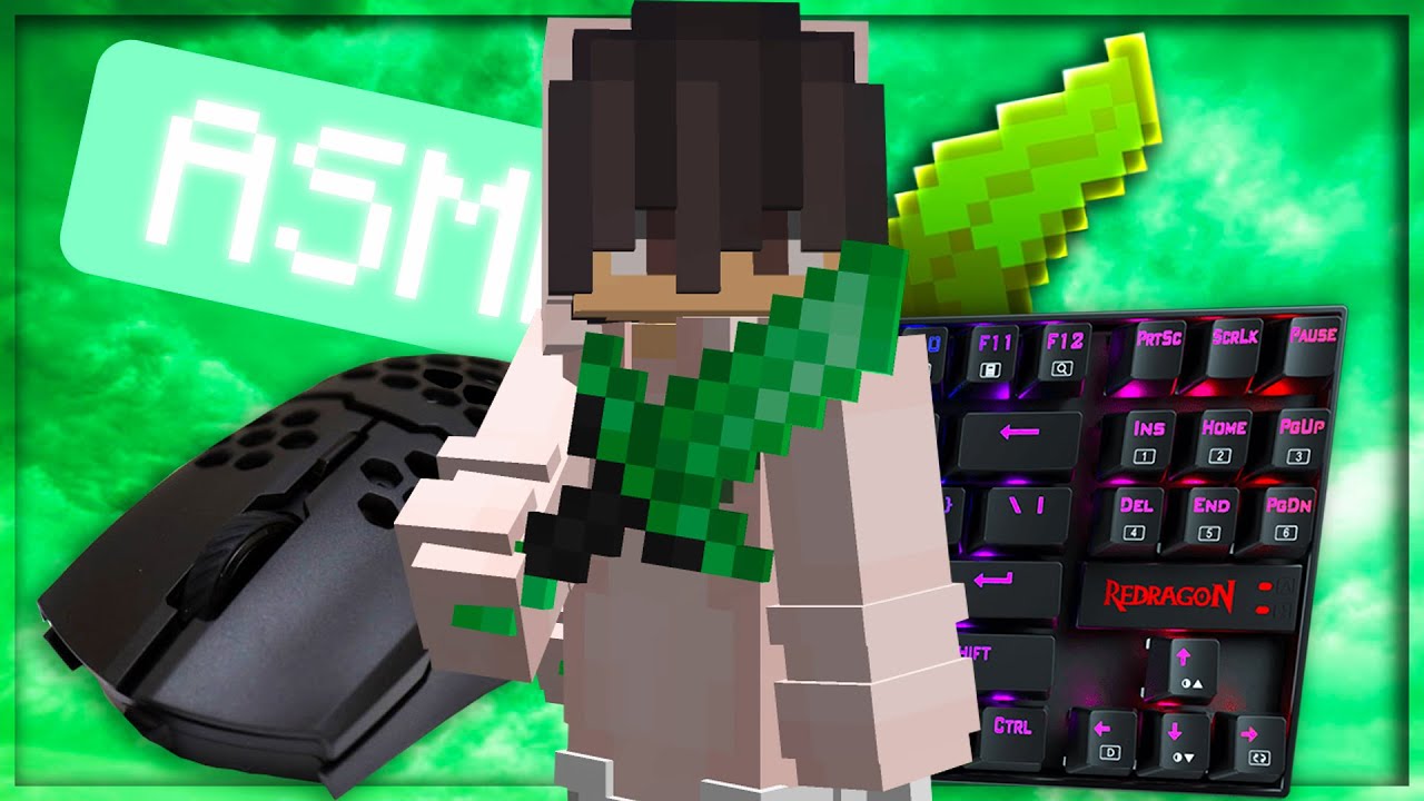 [4K/240FPS] Keyboard + Mouse Sounds ASMR | Jartex Network Bedwars
