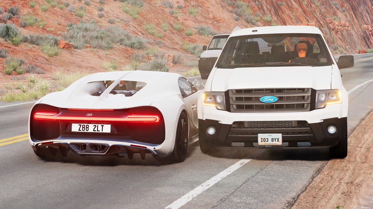 محاكي الحوادث : حوادث واقعية منوعة (37) BeamNG drive
