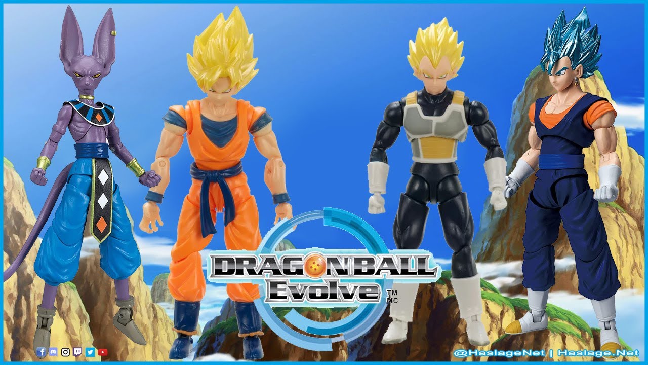 Эксклюзивы от Target и Walmart! Dragon Ball Evolve: SSJ Goku, SSJ Vegeta, Beerus и Vegito | Игруш...