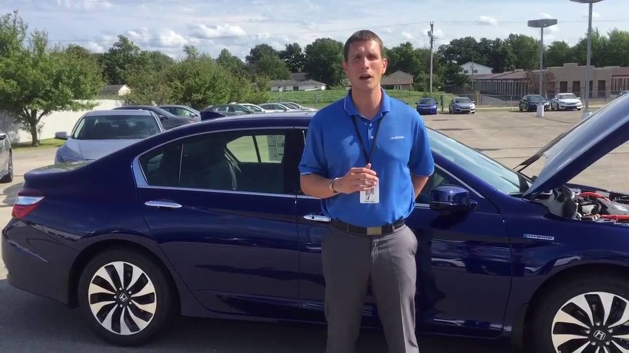 2017 Honda Accord Hybrid EX-L presented by Jeremy Rees of Victory Honda in Muncie Indiana