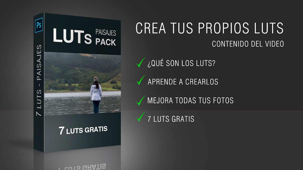 Como Crear Luts con Photoshop  + Pack de Luts Gratuito 🎁