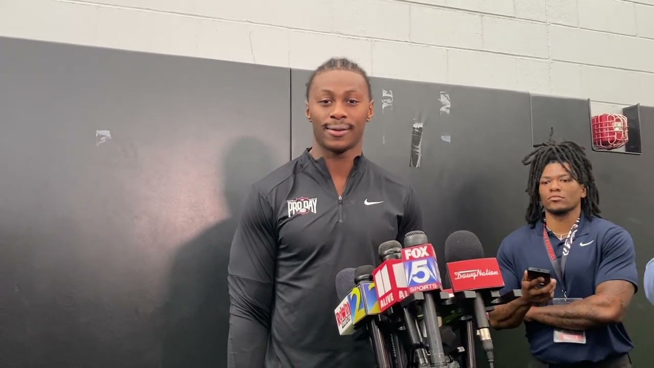 Georgia WR Colbie Young explains how transfer to Bulldogs prepared him for NFL