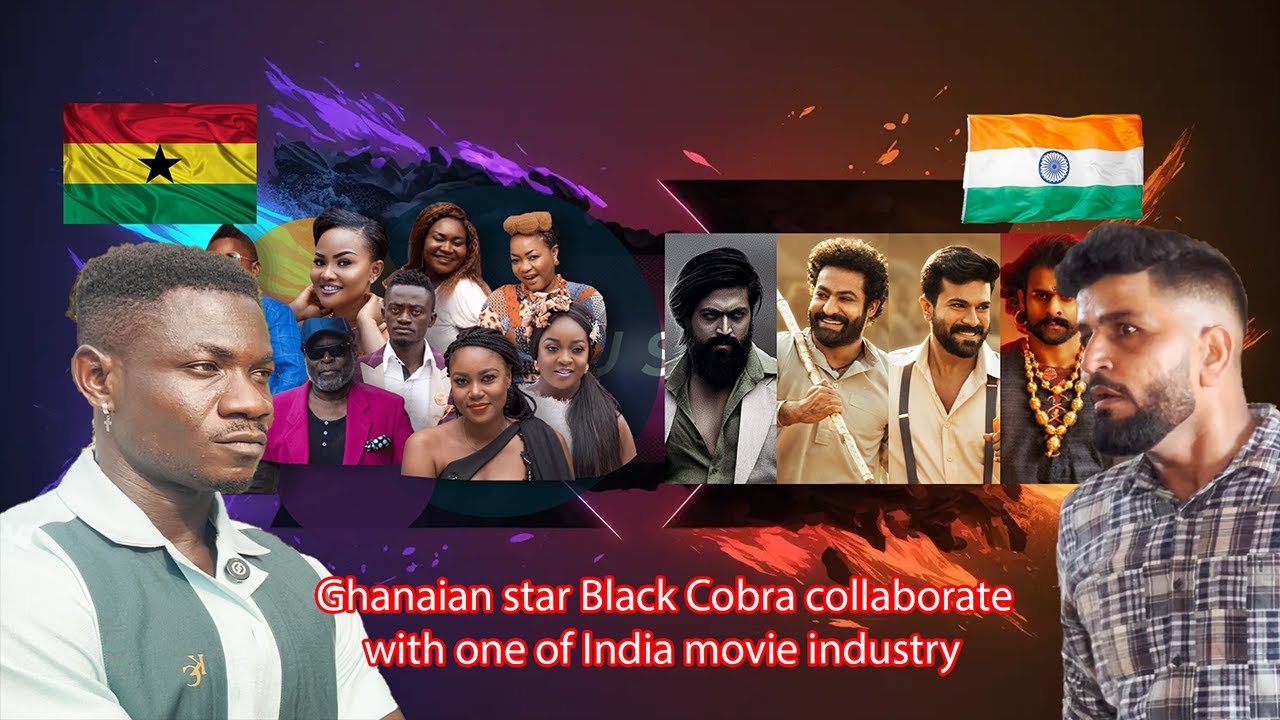 Ghanaian star Black Cobra collaborate with one of India movie industry