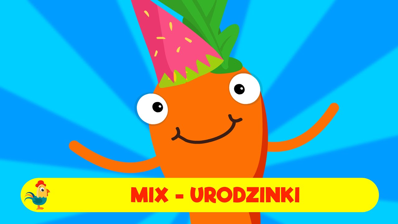 MIX URODZINKI - 40 MINUT - ŚPIEWAJĄCE BRZDĄCE PIOSENKI DLA DZIECI