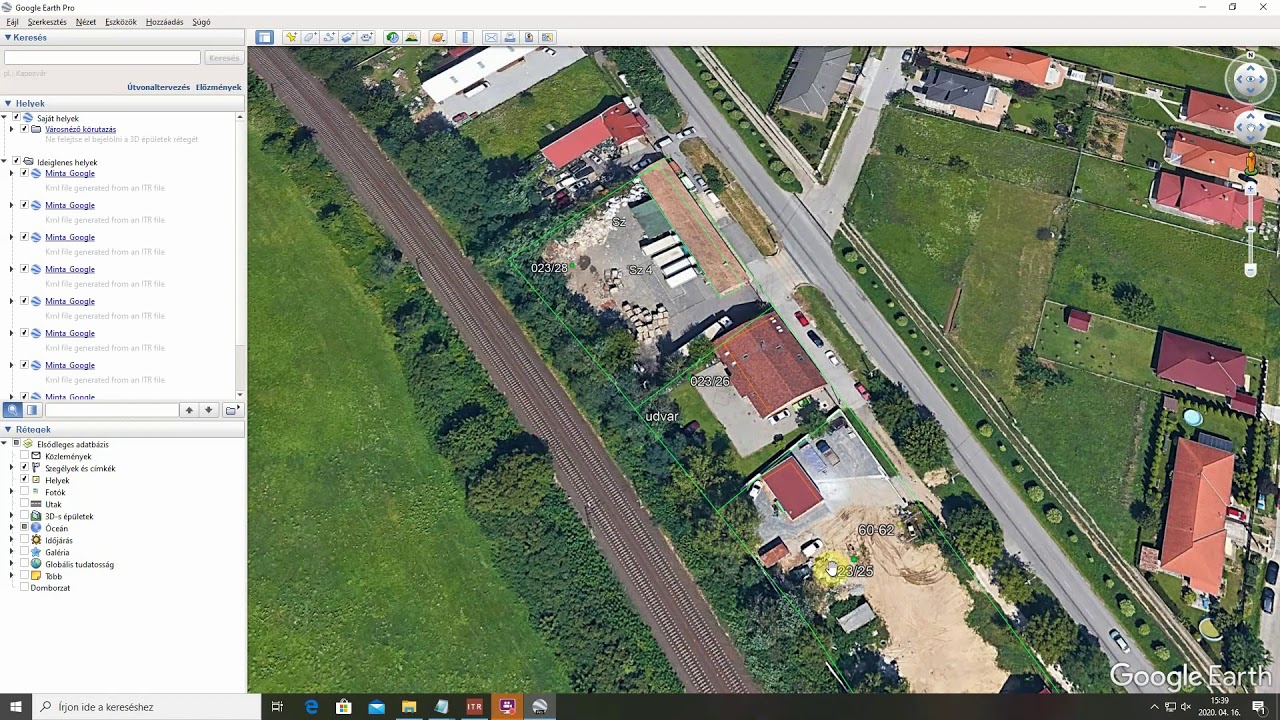 ITR 6 megtekint&eacute;s Google t&eacute;rk&eacute;pen